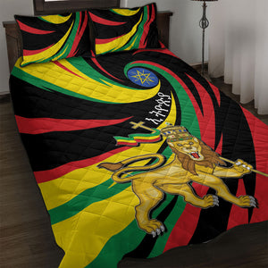 Ethiopia National Day 1991 Quilt Bed Set Habesha Lion Of Judah
