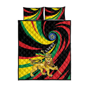 Ethiopia National Day 1991 Quilt Bed Set Habesha Lion Of Judah