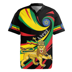 Ethiopia National Day 1991 Rugby Jersey Habesha Lion Of Judah