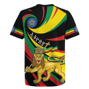 Ethiopia National Day 1991 Rugby Jersey Habesha Lion Of Judah