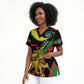 Ethiopia National Day 1991 Scrub Top Habesha Lion Of Judah