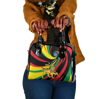 Ethiopia National Day 1991 Shoulder Handbag Habesha Lion Of Judah