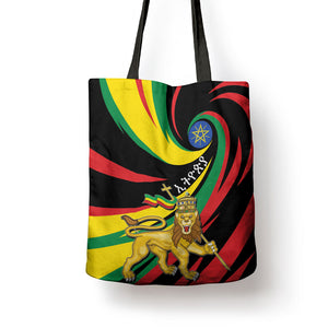 Ethiopia National Day 1991 Tote Bag Habesha Lion Of Judah