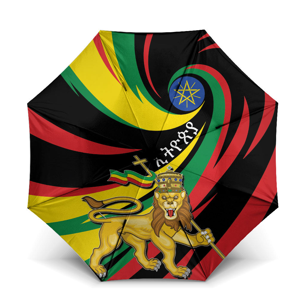 Ethiopia National Day 1991 Umbrella Habesha Lion Of Judah