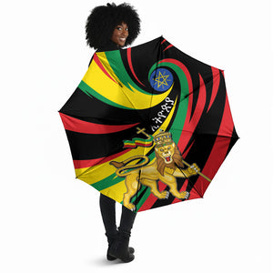 Ethiopia National Day 1991 Umbrella Habesha Lion Of Judah