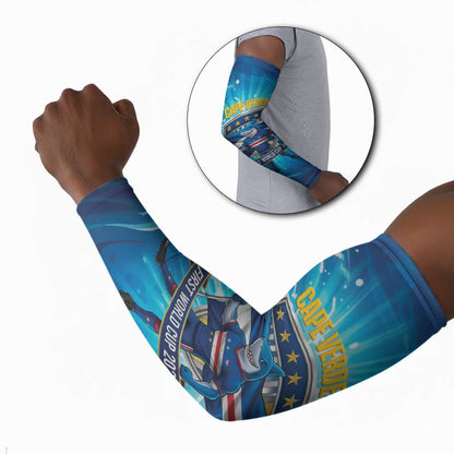Blue Shark Cape Verde Football Arm Sleeves First World Cup 2026