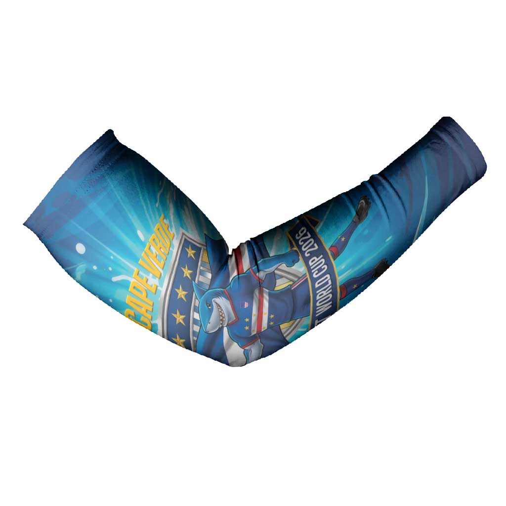 Blue Shark Cape Verde Football Arm Sleeves First World Cup 2026