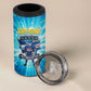 Blue Shark Cape Verde Football 4 in 1 Can Cooler Tumbler First World Cup 2026 - African Pride