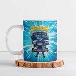 Blue Shark Cape Verde Football Ceramic Mug First World Cup 2026