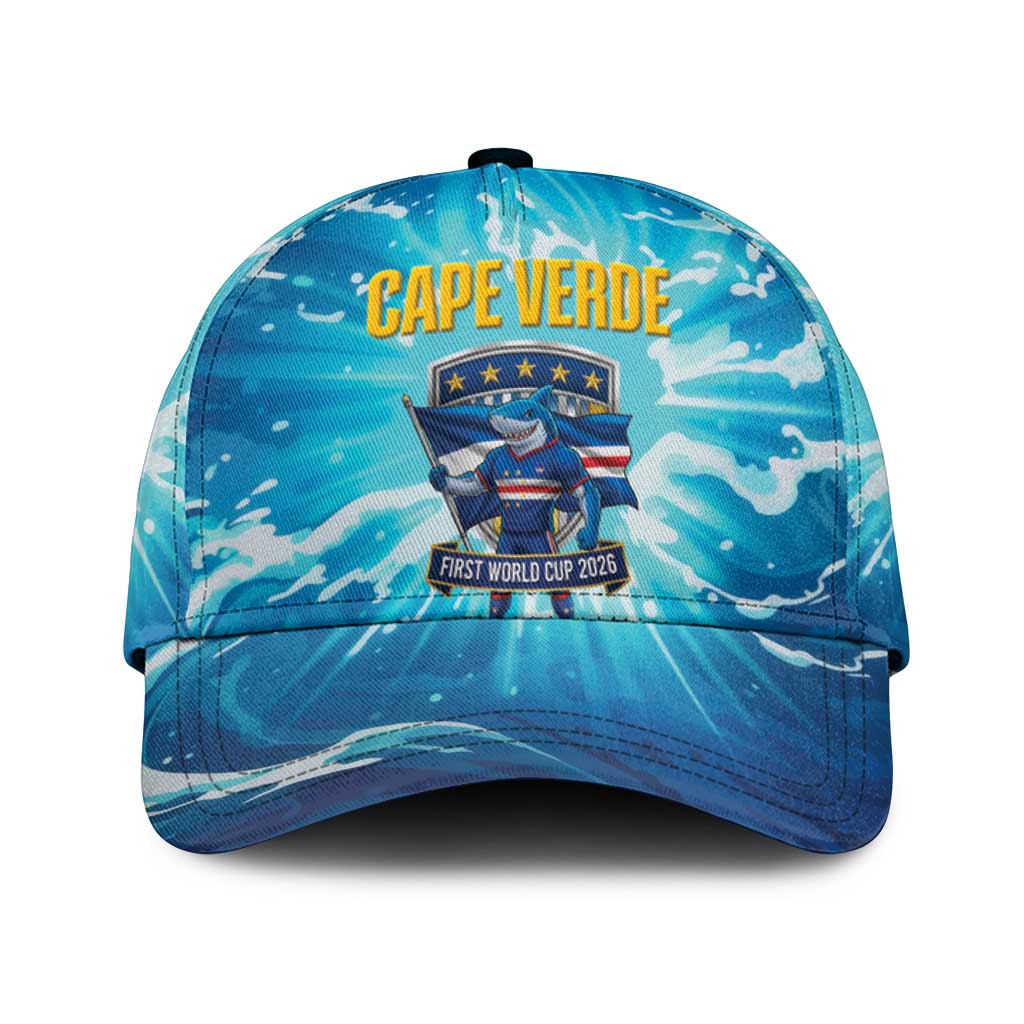 Blue Shark Cape Verde Football Classic Cap First World Cup 2026 - African Pride