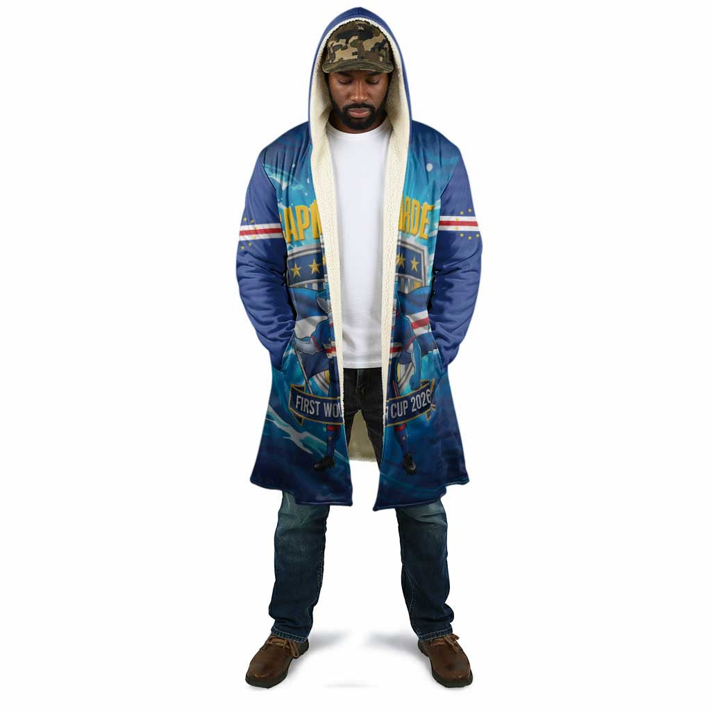 Blue Shark Cape Verde Football Cloak First World Cup 2026