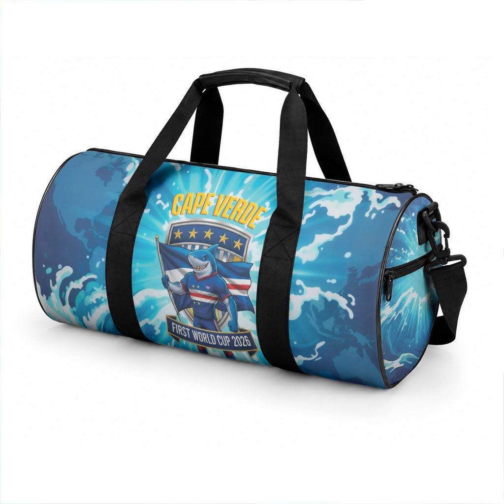 Blue Shark Cape Verde Football Duffle Bag First World Cup 2026