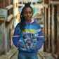 Blue Shark Cape Verde Football Hoodie First World Cup 2026 - African Pride