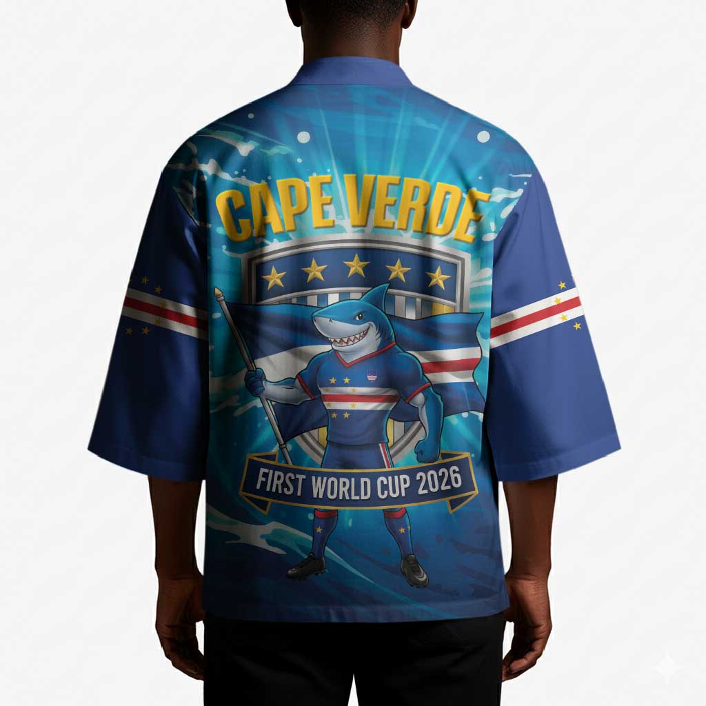 Blue Shark Cape Verde Football Kimono First World Cup 2026