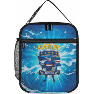 Blue Shark Cape Verde Football Lunch Bag First World Cup 2026