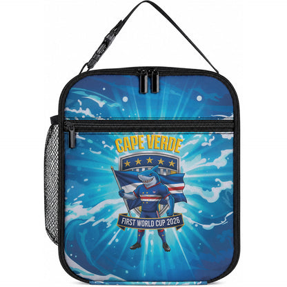 Blue Shark Cape Verde Football Lunch Bag First World Cup 2026
