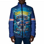 Blue Shark Cape Verde Football Padded Jacket First World Cup 2026