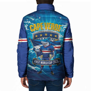 Blue Shark Cape Verde Football Padded Jacket First World Cup 2026