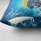 Blue Shark Cape Verde Football Pillow Cover First World Cup 2026