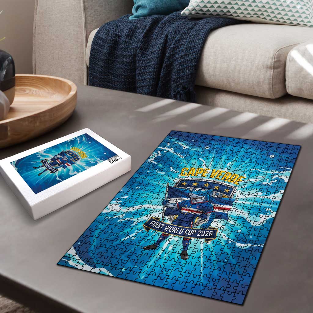 Blue Shark Cape Verde Football Puzzle First World Cup 2026