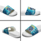 Blue Shark Cape Verde Football Slide Sandals First World Cup 2026
