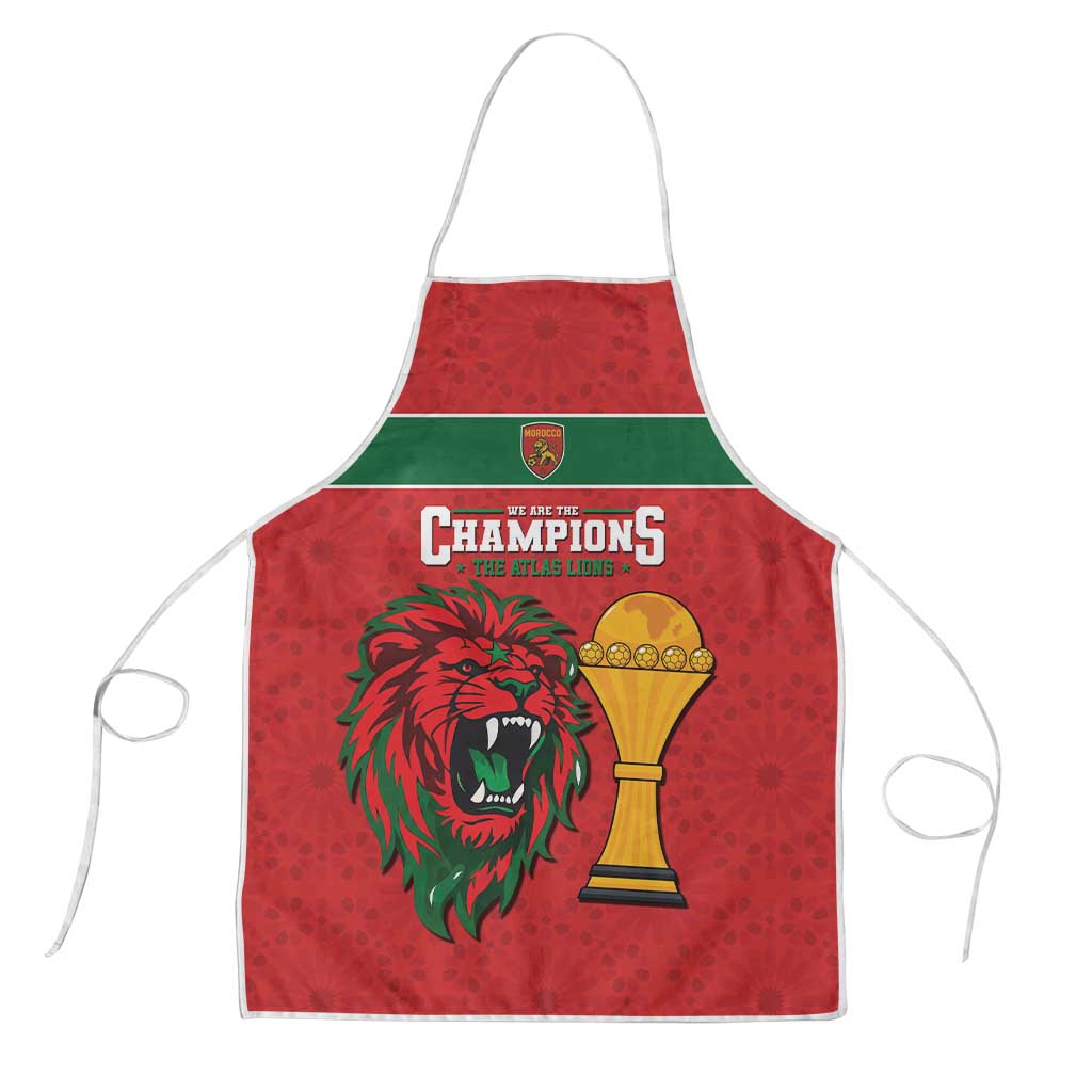 Morocco Champions Football Apron Atlas Lions Rise