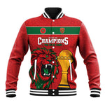 Morocco Champions Football Custom Baseball Jacket Atlas Lions Rise