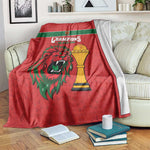 Morocco Champions Football Blanket Atlas Lions Rise