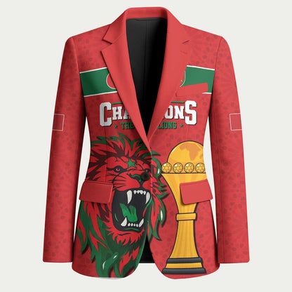 Morocco Champions Football Custom Blazer Atlas Lions Rise