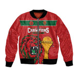 Morocco Champions Football Custom Bomber Jacket Atlas Lions Rise