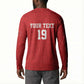 Morocco Champions Football Custom Button Sweatshirt Atlas Lions Rise