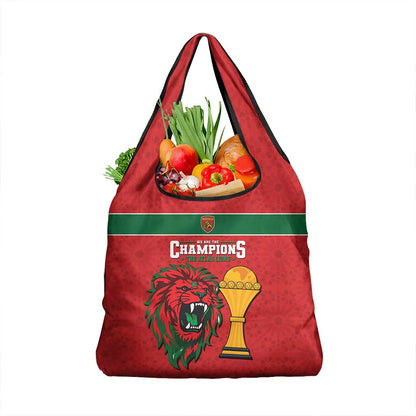 Morocco Champions Football Grocery Bag Atlas Lions Rise