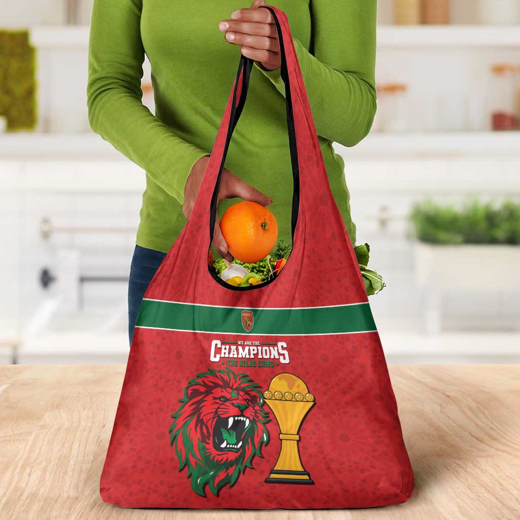 Morocco Champions Football Grocery Bag Atlas Lions Rise