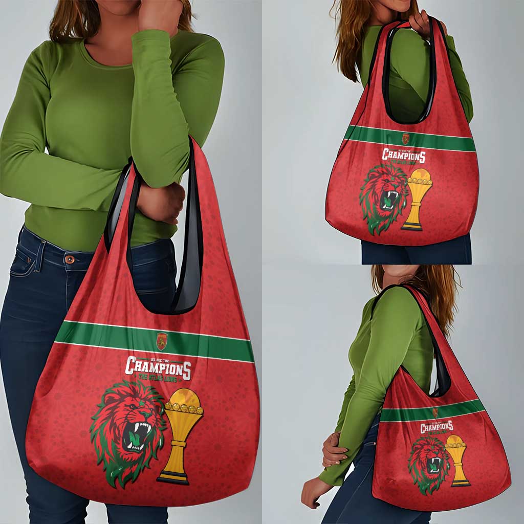 Morocco Champions Football Grocery Bag Atlas Lions Rise