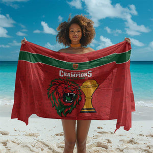 Morocco Champions Football Sarong Atlas Lions Rise