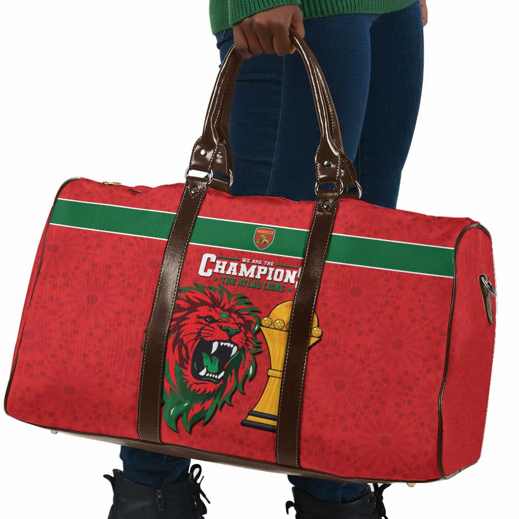 Morocco Champions Football Travel Bag Atlas Lions Rise