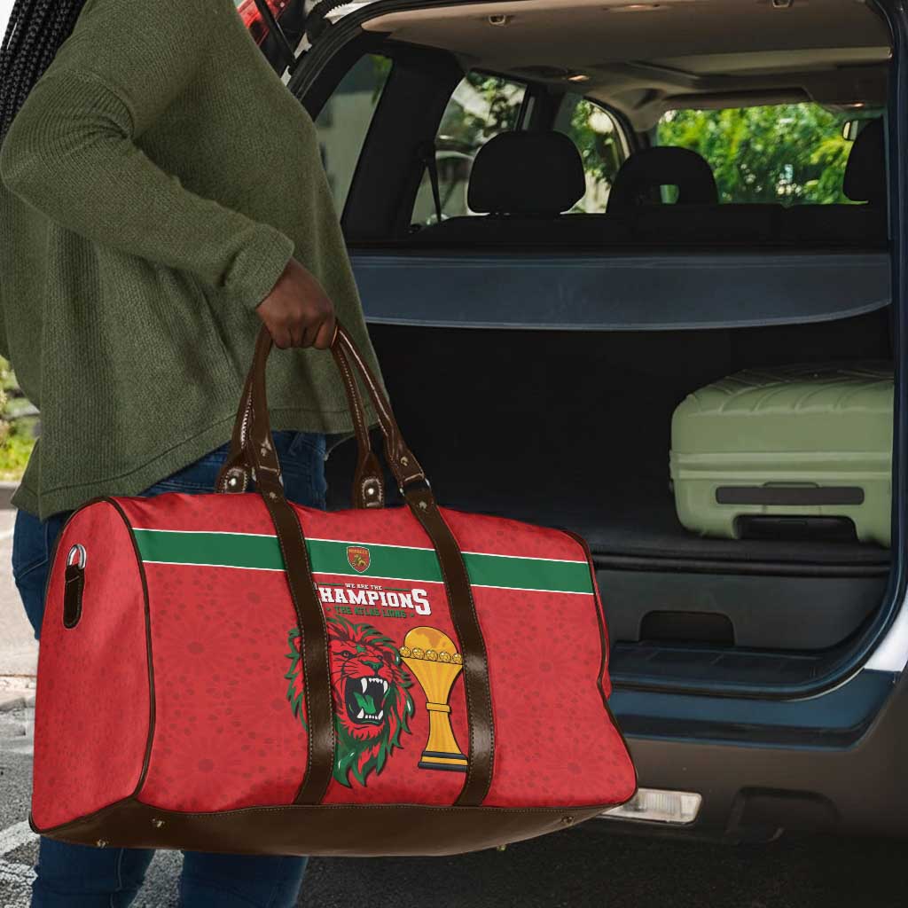 Morocco Champions Football Travel Bag Atlas Lions Rise