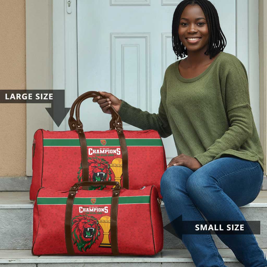 Morocco Champions Football Travel Bag Atlas Lions Rise