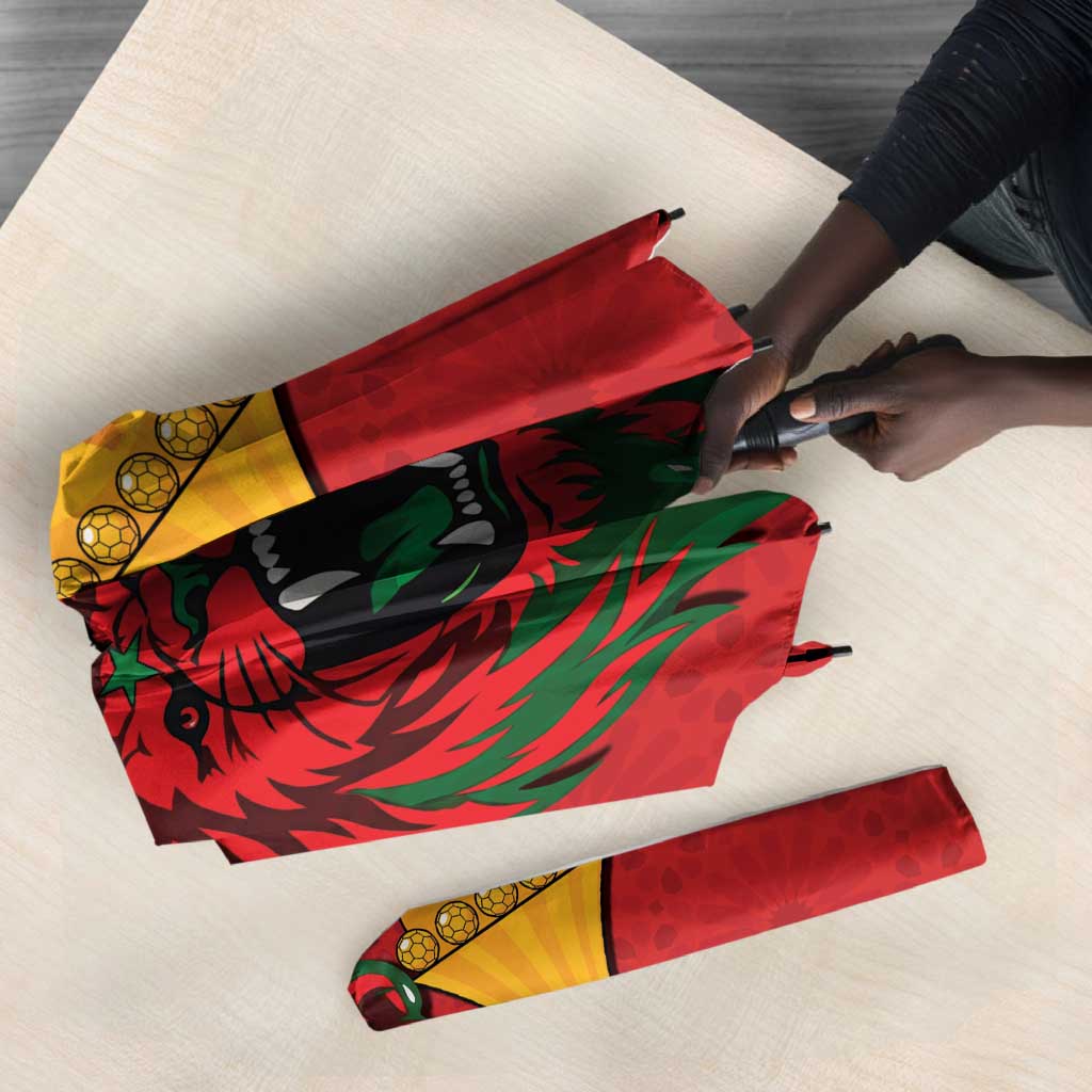 Morocco Champions Football Umbrella Atlas Lions Rise