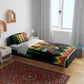 Black History Dreadlocks Map Bedding Set Say It Loud I’m Black and I’m Proud - African Pride