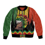 Black History Dreadlocks Map Bomber Jacket Say It Loud I’m Black and I’m Proud - African Pride