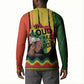 Black History Dreadlocks Map Button Sweatshirt Say It Loud I’m Black and I’m Proud