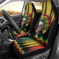 Black History Dreadlocks Map Car Seat Cover Say It Loud I’m Black and I’m Proud - African Pride