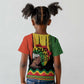 Black History Dreadlocks Map Kid T shirt Say It Loud Im Black and Im Proud LT19