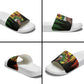 Black History Dreadlocks Map Slide Sandals Say It Loud I’m Black and I’m Proud - African Pride