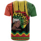 Black History Dreadlocks Map T shirt Say It Loud Im Black and Im Proud LT19