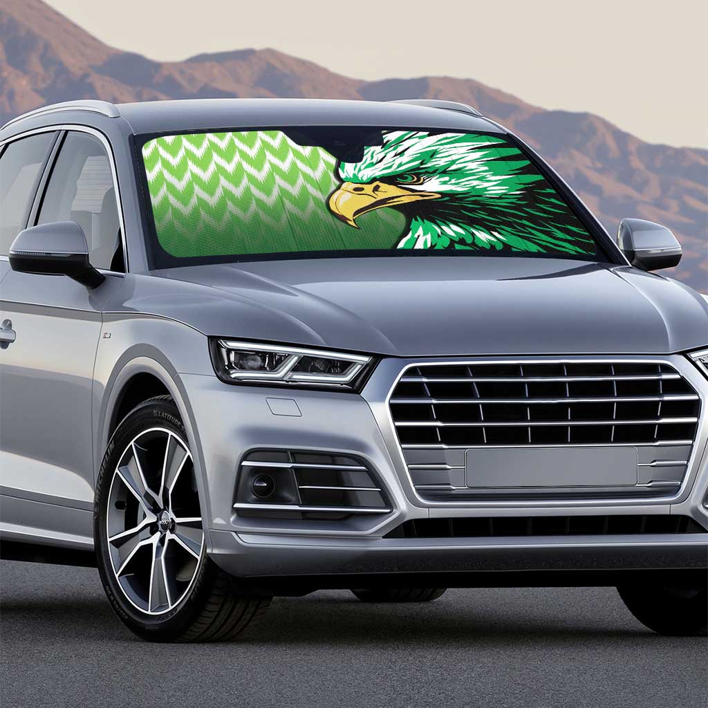 Nigeria Football Auto Sun Shade The Super Eagles Rise