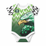 Custom Nigeria Football Baby Onesie The Super Eagles Rise