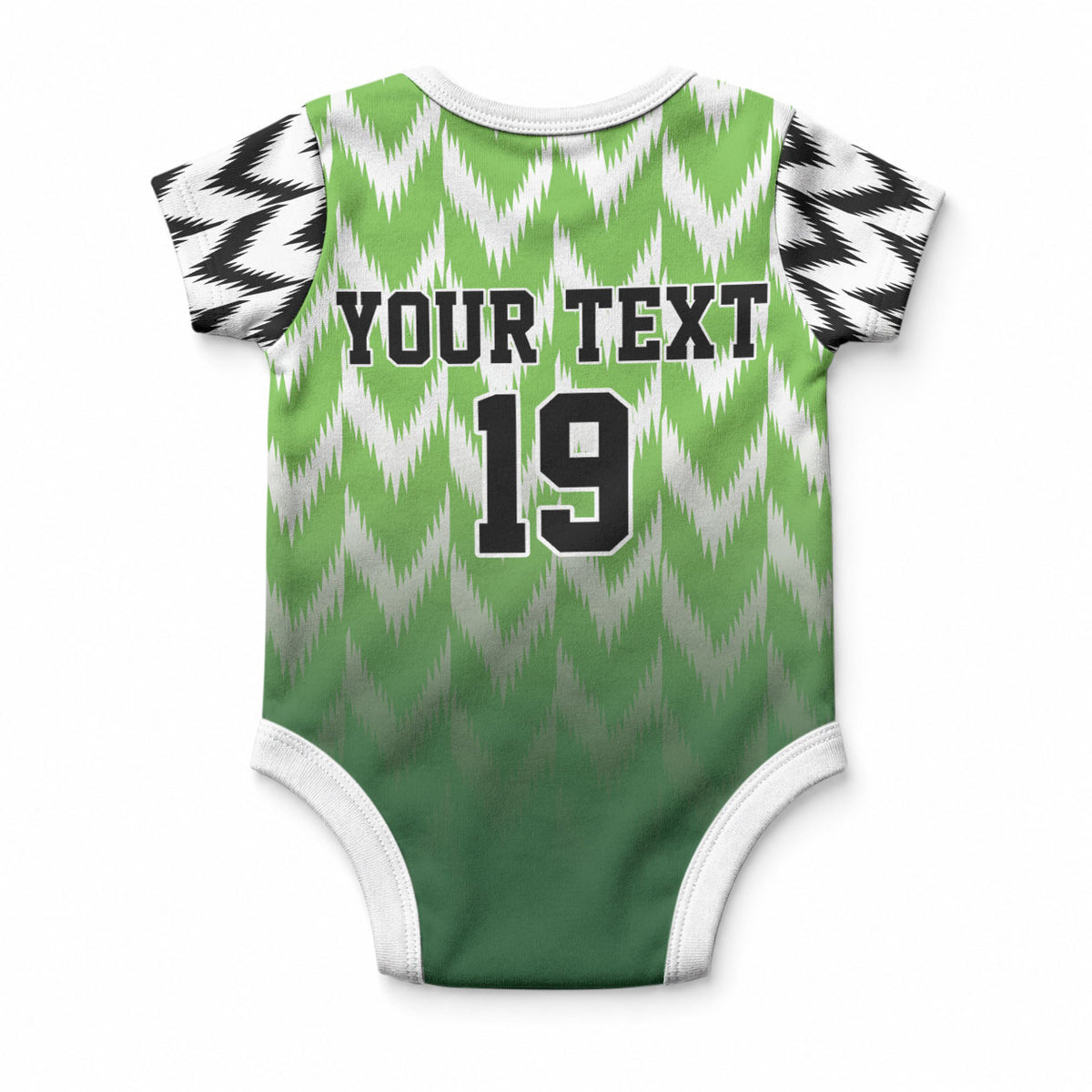 Custom Nigeria Football Baby Onesie The Super Eagles Rise