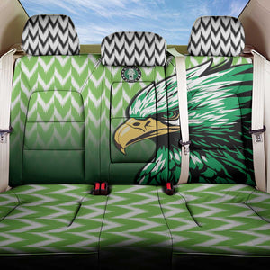 Nigeria Football Back Car Seat Cover The Super Eagles Rise